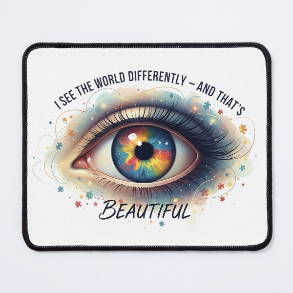 Item preview, I See The World Differently - Beautiful Eye designed and sold by Joyful-Park.