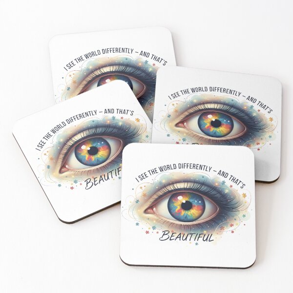 Item preview, I See The World Differently - Beautiful Eye designed and sold by Joyful-Park.