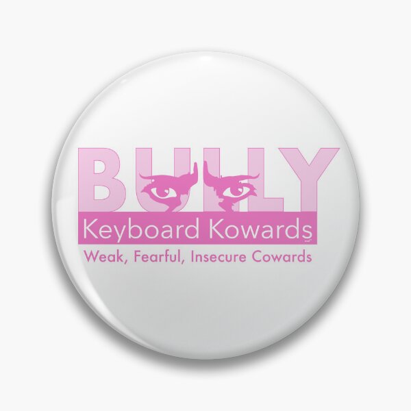 Item preview, Keyboard Kowards Bully - Pink designed and sold by dzdart.