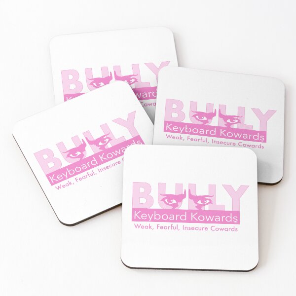 Item preview, Keyboard Kowards Bully - Pink designed and sold by dzdart.