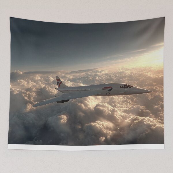 Item preview, Concorde Over the Atlantic Ocean designed and sold by Skyframe Aviation.