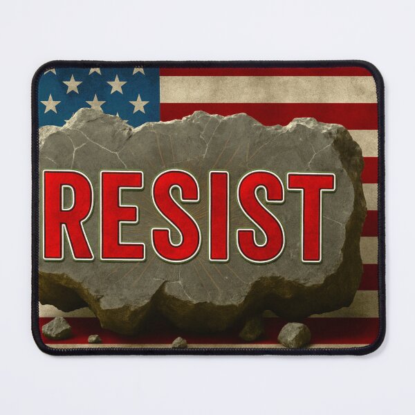 Item preview, Resist the crumbling tyranny designed and sold by Thomas Hill Art.