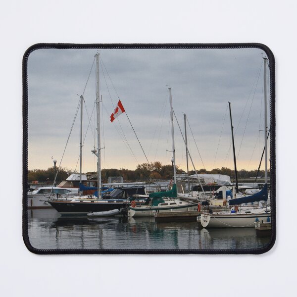 Item preview, Toronto marina - Boats at Rest designed and sold by kenkortner.