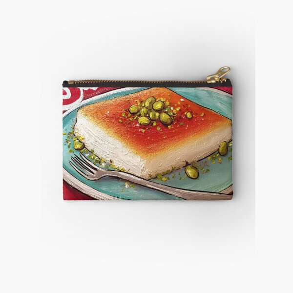 Item preview, Decadent Kunafa Delight - Golden Crispy Pastry with Pistachios and Sweet Syrup designed and sold by OlfactoART Studio.