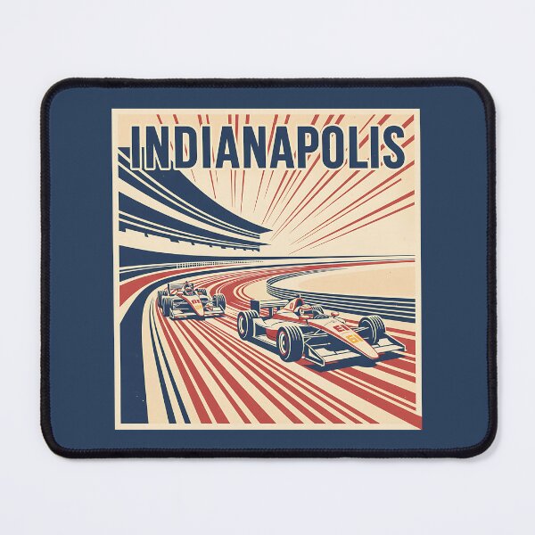 Item preview, Indianapolis Vintage Motor Racing Art designed and sold by Orviona.