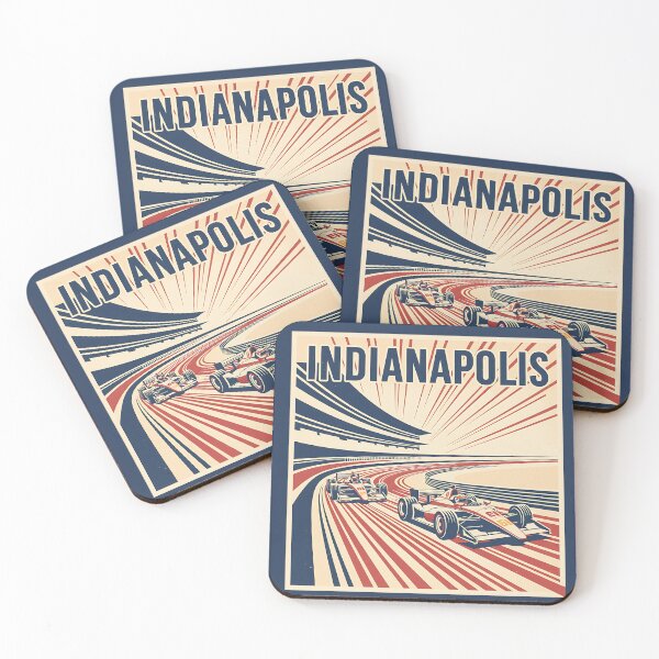 Item preview, Arte de carreras de motor vintage de Indianápolis designed and sold by Orviona.