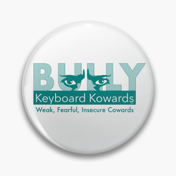 Item preview, Keyboard Kowards Bully - Teal designed and sold by dzdart.