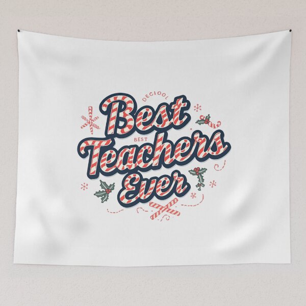Item preview, Best Teachers Ever Shirt | Teacher Appreciation Gift | Cute Classroom Typography | Christmas Teacher Staff Matching Tee designed and sold by GAIDREDA.