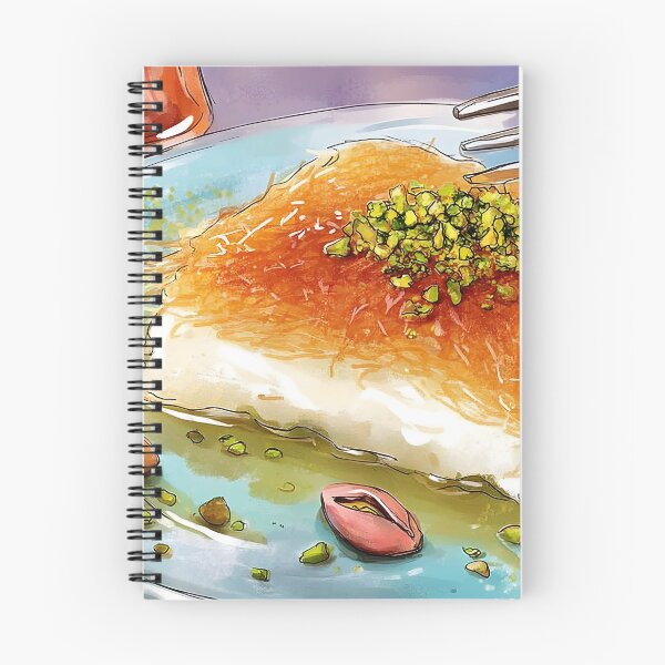 Item preview, Golden Knafeh Indulgence with Pistachios and Warm Sugar Syrup Drizzle designed and sold by OlfactoART Studio.