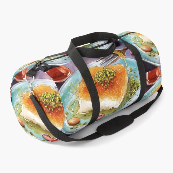 Item preview, Golden Knafeh Indulgence with Pistachios and Warm Sugar Syrup Drizzle designed and sold by OlfactoART Studio.