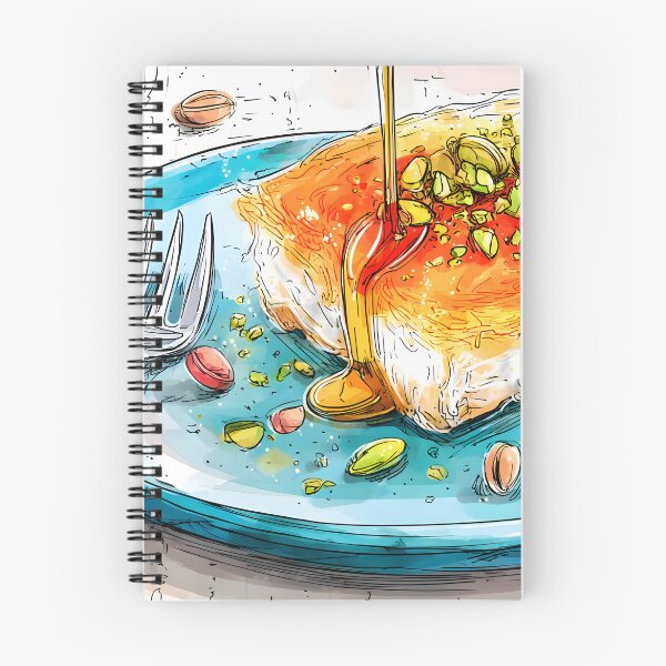 Item preview, Knafeh Royale with Pistachio Jewels and Silky Sugar Syrup Finish designed and sold by OlfactoART Studio.