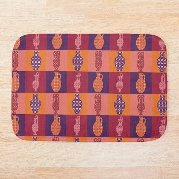 Item preview, Antique vases with pattern colorful designed and sold by AGNATA Design.
