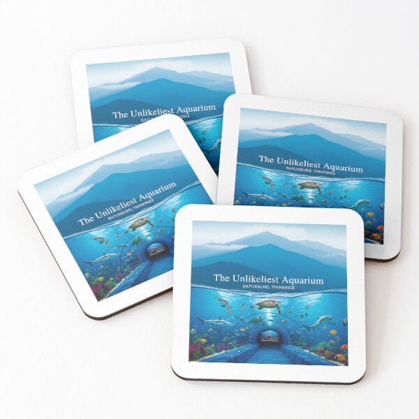 Item preview, The Unlikeliest Aquarium - Gatlinburg, Tennessee, Smoky Mountains designed and sold by Digital Dreams Arts.