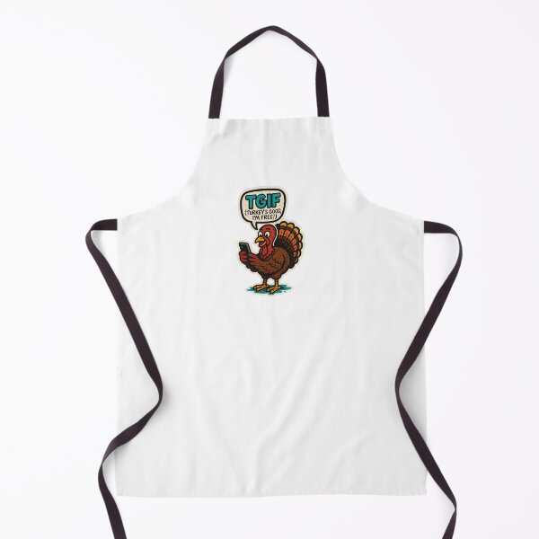 Item preview, TGIF Turkey Graffiti Sticker – Funny Street Art Bird designed and sold by BoldApparel.