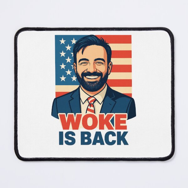 Item preview, WOKE IS BACK - MAYOR ZOHRAN MAMDANI  designed and sold by DigiSudu.