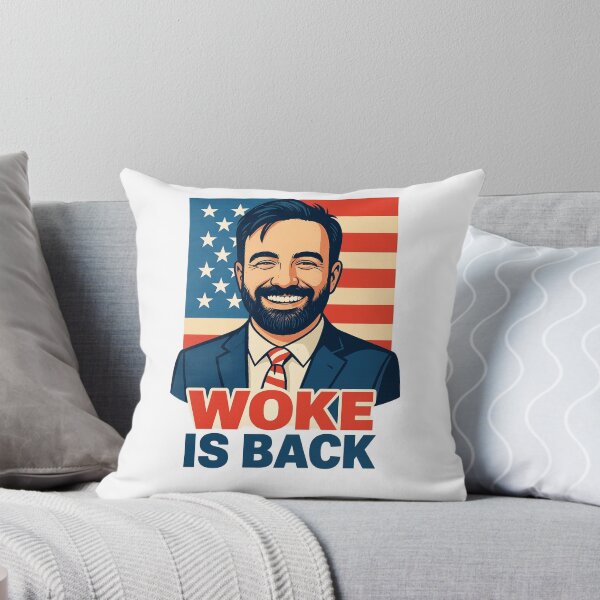Item preview, WOKE IS BACK - MAYOR ZOHRAN MAMDANI  designed and sold by DigiSudu.