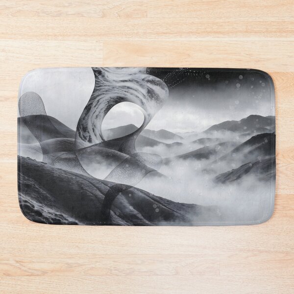 Item preview, Surreal Abstract Black & White Landscape – Fine Art Photography Fusion designed and sold by ShadeScapeArt.