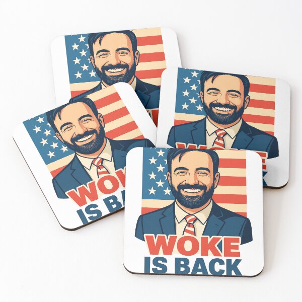 Item preview, WOKE IS BACK - MAYOR ZOHRAN MAMDANI  designed and sold by DigiSudu.