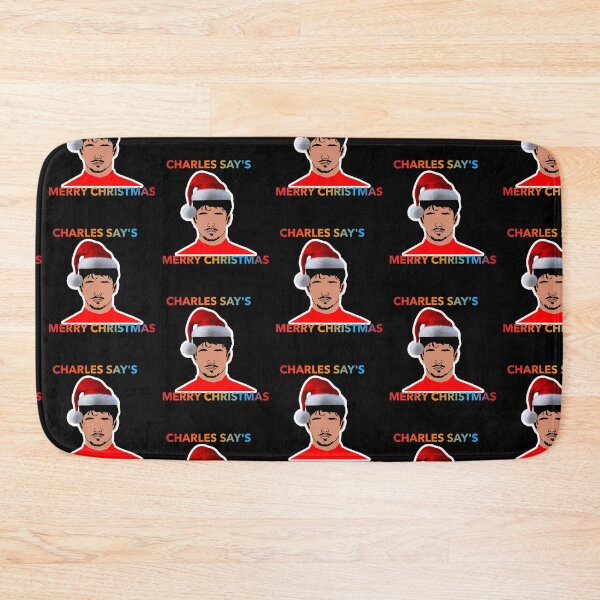 Item preview, Charles Leclerc Say's Merry Christmas Gift designed and sold by ZooStateofMind.