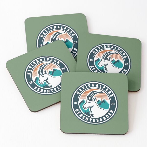 Item preview, Nationalpark Berchtesgaden – Vintage German Alps Design designed and sold by Geokafi.