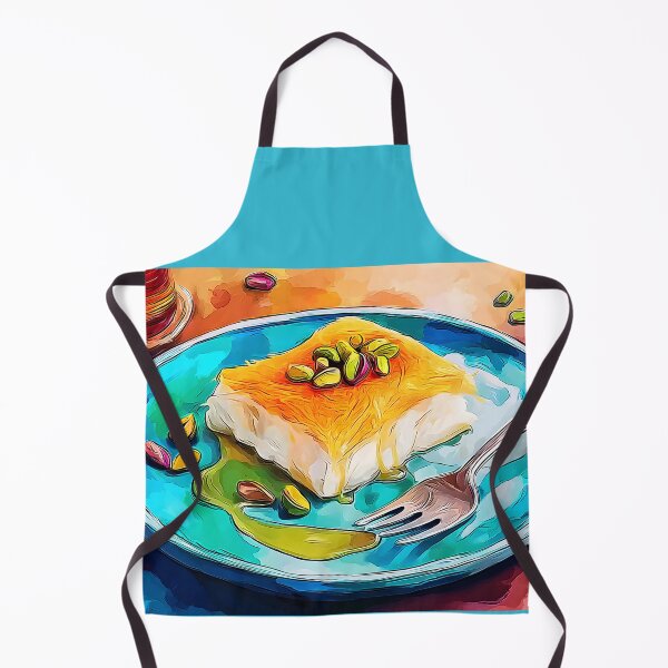 Item preview, Pistachio Kunafa Knafeh Delight with Vibrant Artisan Presentation designed and sold by OlfactoART Studio.