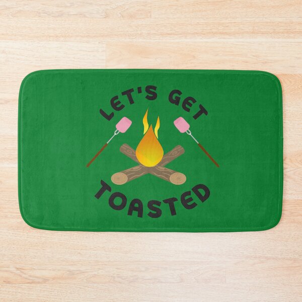 Item preview,  Let's Get Toasted Funny Camping Quote designed and sold by DesignHouse07.