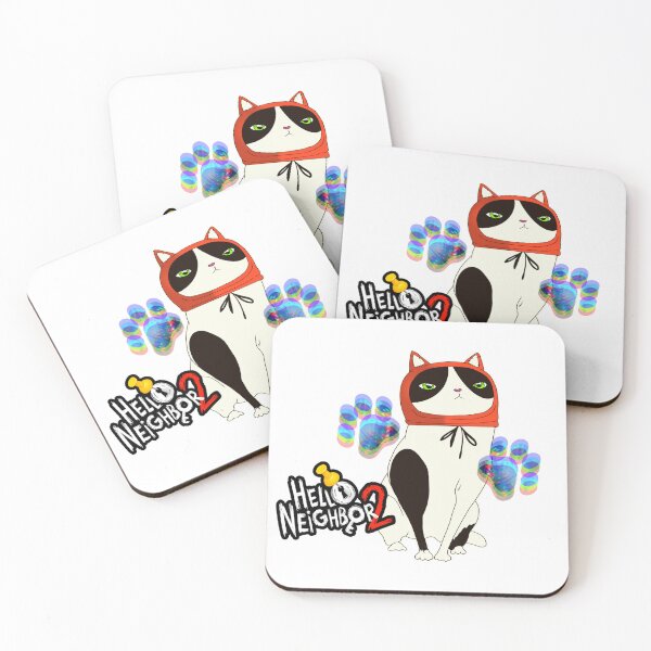 Item preview, Hello Neighbor Cat designed and sold by Area111Art.