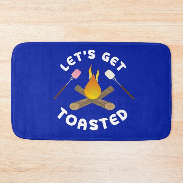 Item preview,  Let's Get Toasted Funny Camping Quote designed and sold by DesignHouse07.