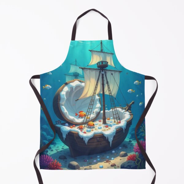 Item preview, Ocean’s Hidden Pearl Ship designed and sold by ArtQueen777.