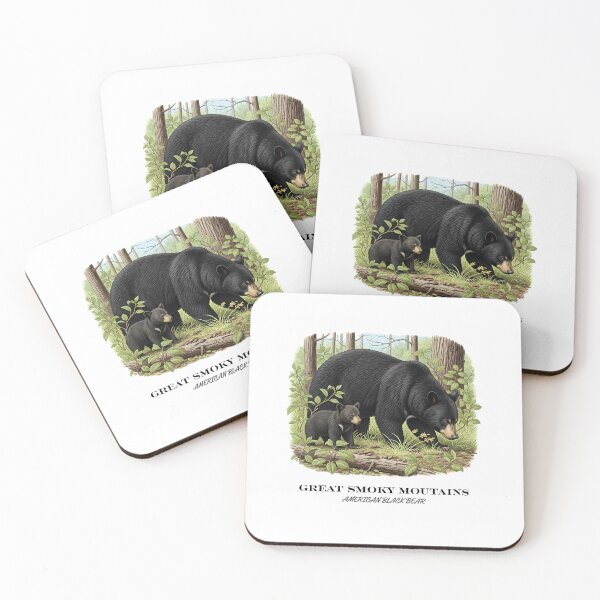 Item preview, American Black Bear Family - Great Smoky Mountains National Park designed and sold by Digital Dreams Arts.
