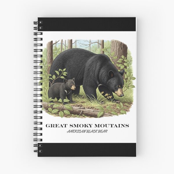 Item preview, American Black Bear Family - Great Smoky Mountains National Park designed and sold by Digital Dreams Arts.