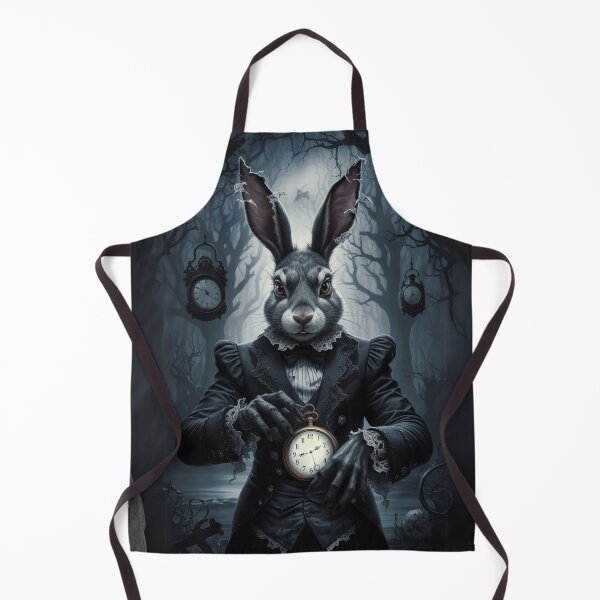 Item preview, Punctual White Rabbit — Forest of Clocks designed and sold by FusiTink.