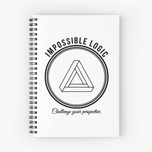 Item preview, Impossible Logic Penrose Triangle Design - Minimalist Optical Illusion Perspective Graphic designed and sold by Enga6.
