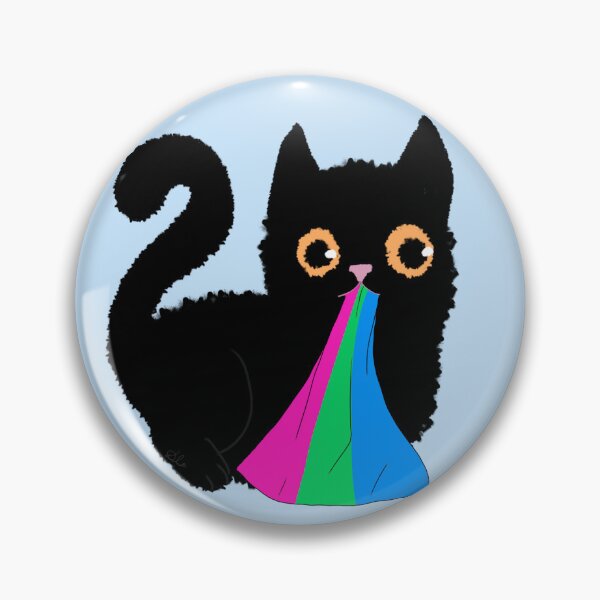 Item preview, Polysexual kitty designed and sold by Chaotic-Crochet.