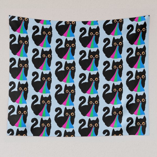 Item preview, Polysexual kitty designed and sold by Chaotic-Crochet.