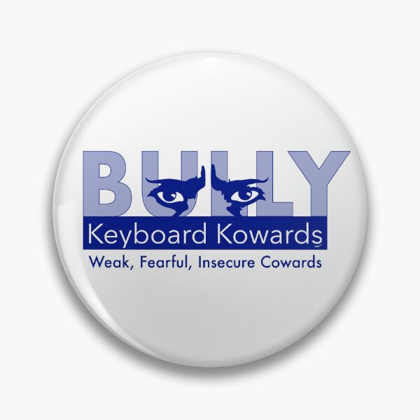 Item preview, Keyboard Kowards Bully - Blue designed and sold by dzdart.