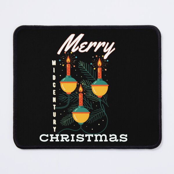 Item preview, Merry Midcentury Christmas – Retro Bubble Lights Nostalgic Holiday  designed and sold by SunandShade.