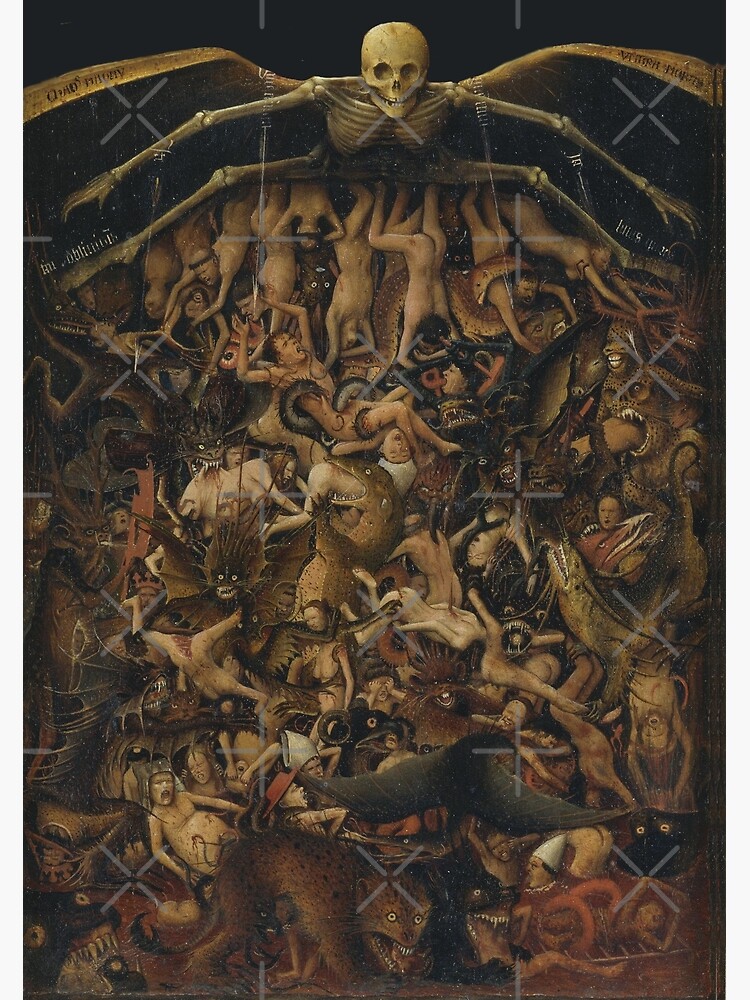 HD The Crucifixion The Last Judgment (detail) By Jan Van Eyck HIGH ...