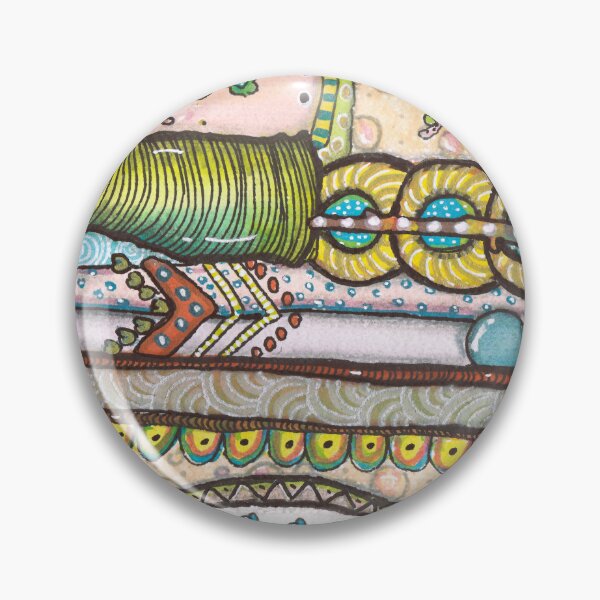 Item preview, Abstract Candy World | Pastel Abstract Zentangle Art designed and sold by ColorWander.