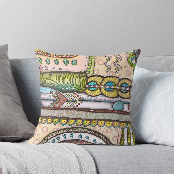 Item preview, Abstract Candy World | Pastel Abstract Zentangle Art designed and sold by ColorWander.