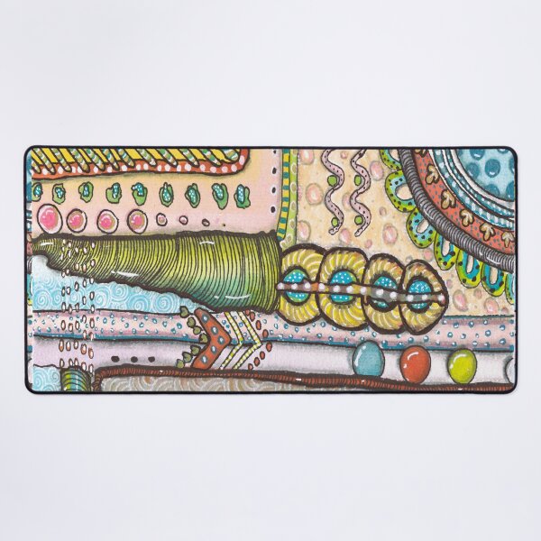 Item preview, Abstract Candy World | Pastel Abstract Zentangle Art designed and sold by ColorWander.