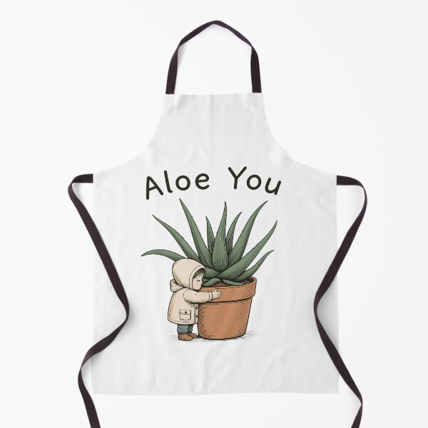 Item preview, Aloe You – Cute Plant Pun Design designed and sold by Prints Off Whales.