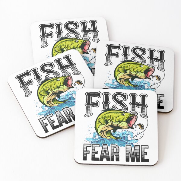 Item preview, Fish Fear Me Funny Bass Fishing Fisherman Angling designed and sold by JRRTs.
