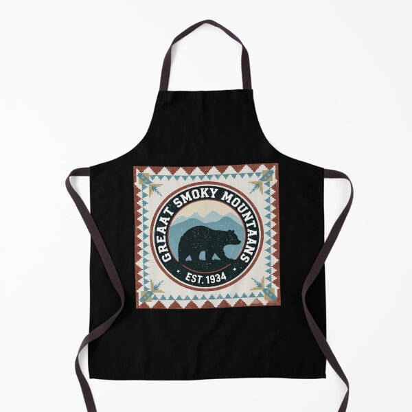 Item preview, Vintage Smoky Mountains EST 1934 - National Park Sticker Logo designed and sold by Digital Dreams Arts.