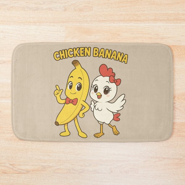Item preview, CHICKEN BANANA CHEERFULLY DANCING! designed and sold by SharingLove.