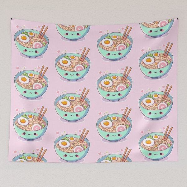 Item preview, Cute Kawaii Ramen Bowl – Adorable Anime Manga Noodle Lover Design designed and sold by Sugar Wisdom .