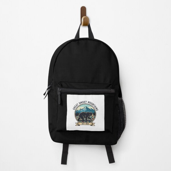 Item preview, Classic Great Smoky Mountains Bear and Mountains Emblem designed and sold by Digital Dreams Arts.