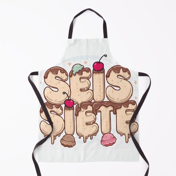 Item preview, SEIS SIETE Shirt | Spanish Numbers Typography | Bilingual Cute Minimal Tee designed and sold by GAIDREDA.