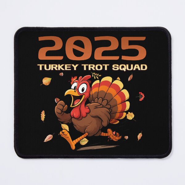 Item preview, Turkey Trot Squad 2025 - Funny Running Turkey Design designed and sold by PROPera-design.