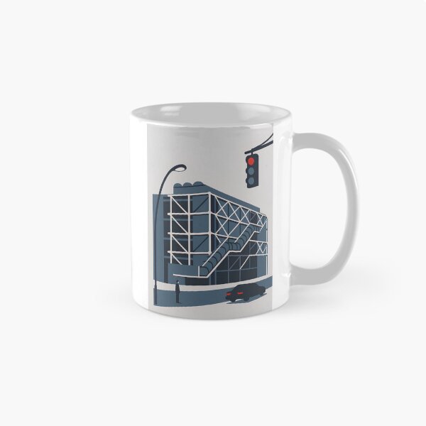 Item preview, Minimalist Centre Pompidou, Paris designed and sold by youkee.